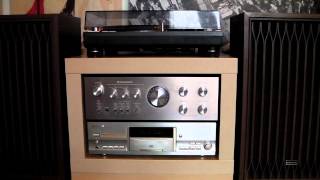 Kenwood KA7150 Technics SL1210 Pioneer PDS06 Kenwood KL444A [upl. by Eimmij]