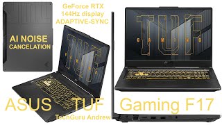 ASUS TUF Gaming F17 FX706HE REVIEW [upl. by Enitsua]