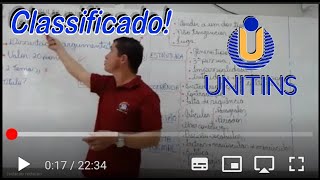 Redação Vestibular UNITINS [upl. by Yseult527]