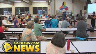 Officials Update On Eruption Response  Pahoa Meeting 23 July 24 2018 [upl. by Hardden]