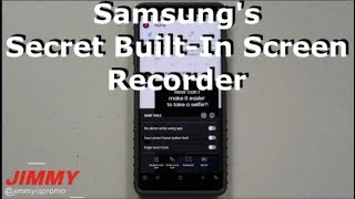 Samsungs BuiltIn Screen Recorder Trick amp Hidden Info [upl. by Chambers329]