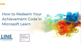 How to Redeem Your Achievement Code in Microsoft Learn [upl. by Ennis]