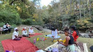 RIVER ACTIVATION  Medicine Music and Drum Circle w JahGwa Prt 1 [upl. by Gae]