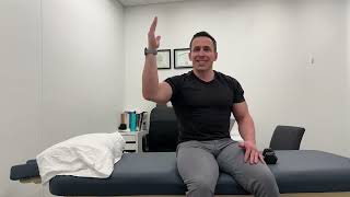 Sidelying 90 degree external rotation hold [upl. by Rollin]