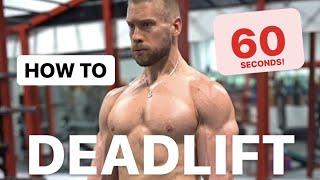 How to Deadlift 5 Simple Steps [upl. by Garvy]