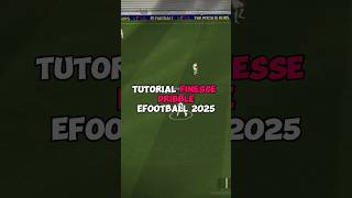 Tutorial finesse dribble efootball 2025 efootballindonesia efootball efootballmobile shorts [upl. by Aleekat]