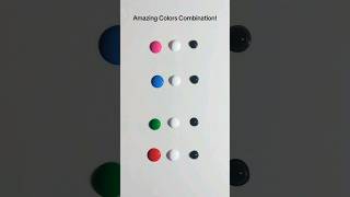 Colors Mixing RecipesPinkBlueGreenRedwhiteBlack satisfying painting colors art asmr [upl. by Lud470]