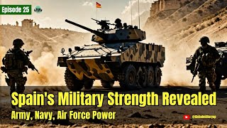 Spains Military Strength Revealed  Army Navy Air Force Power  Europe । Episode 25 [upl. by Arta113]