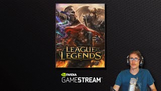 League of Legends Geforce Gamestream  Nvidia Shield Android TV  Stream Benchmark Tests [upl. by Ahseenal]