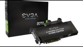 EVGA GTX TITAN HYDRO COPPER Waterblock UNBOXING [upl. by Narok198]