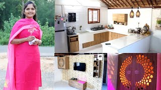 Most requestedquotHome Tourquot🏡😊எங்களின் குட்டி சொர்க்கம் farmhousedreamhomeumaslifestyle hometour [upl. by Spillar319]