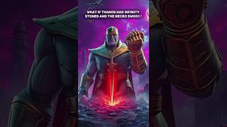 What if Thanos had the Necrosword and Infinity Gauntlet in Endgame marvel [upl. by Yelsehc]