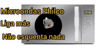 microondas Philco parou de esquentar [upl. by Ennayhc]