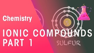 Formulae Of Ionic Compounds amp Their Names  Part 1  Properties of Matter  Chemistry  FuseSchool [upl. by Petrick]