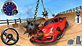 Muscle Car Stunt Racing Game 3D  Mega Ramp Car Driver Simulator  Android Gameplay 4 [upl. by Adiasteb]