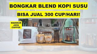 BLEND KOPI SUSU MAKMUR JAYA COFFEE BANTAI PAKAI CAFELAT ROBOT DAN AEROPRESS SEKALIGUS [upl. by Willey]