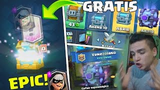 ¡¡LEGENDARIA EN COFRE GRATIS MIENTRAS GRABO  COFRE SUPER MAGICO [upl. by Eelasor]