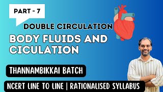 Double Circulation  Body Fluids and Circulation Part 7 [upl. by Trygve509]