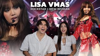 LISA  Rockstar  New Woman VMAS 2024 PERFORMANCE REACTION [upl. by Humble310]