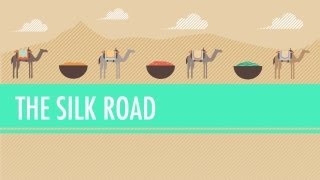 The Silk Road and Ancient Trade Crash Course World History 9 [upl. by Garson876]