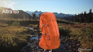 ArcTeryx Altra 65 Backpack Review [upl. by Adne]