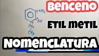 BENCENO Hidrocarburos Aromáticos ⚠❗🔰 Nomenclatura [upl. by Vitalis]