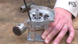 Echo Trimmer Repair – How to replace the Ball Bearing 6201 [upl. by Efeek]