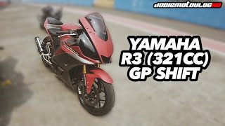 Nyobain Yamaha R3 Pake GP SHIFT ‼️ [upl. by Dub325]