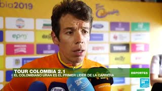 Rigoberto Urán quotEstamos bien e intentaremos defender esto hasta el finalquot [upl. by Herv]