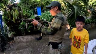 Baril barilan M4 airsoft [upl. by Manoop]