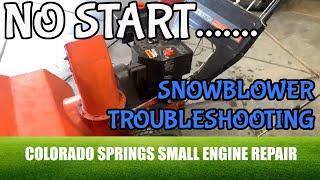 Snowblower Wont Start After Sitting [upl. by Caressa457]