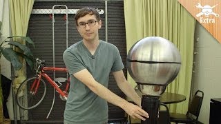 How to Make An Easy Van de Graaff Generator  DIY Extra [upl. by Domeniga]