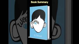 Book Summary  Wonder by RJPalacio [upl. by Kcod]