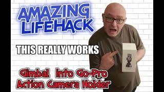 Amazing Gimbal Hack Turning a Gimbal into this and Osmo action cam VS old cameras [upl. by Wan]