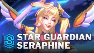 Star Guardian Seraphine Wild Rift Skin Spotlight [upl. by Calendra]