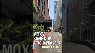 Moxy Bangkok Ratchaprasong l Moxy Queen City View Room Tour [upl. by Aggappera]