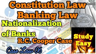 How Banks are Nationalized in India RC Cooper Vs Union of India [upl. by Adnoraj306]