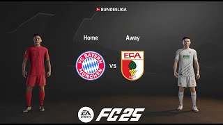 FC 25 Bayern Munich vs Augsburg  Bundesliga 2425  Full Match 2024 4K [upl. by Dahsar473]