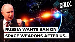 Russia Proposes Ban On All Space Weapons As US Claims quotIndiscriminate Nuclear Weaponquot Threat [upl. by Stanton255]