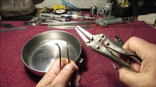 Make a wire handle for 6 in Stainless Steel Pan [upl. by Yentnuoc344]