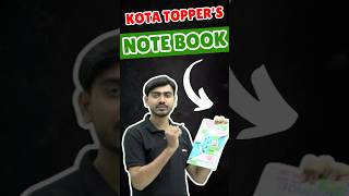 Kota Toppers Note Book  iit chemistry neet iitjee trendingshorts [upl. by Ettenil]