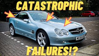 Mercedes SL R230 PART 6 catastrophic failures How many things are wrong with my car What cost [upl. by Judsen]