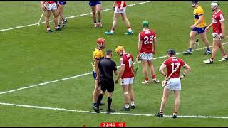 LAST 10 MINUTES OF CORK V CLARE  2024 MUNSTER HURLING CHAMPIONSHIP [upl. by Goerke309]