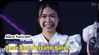 Fancam Alice Stellagrima＊  Full Stage  Year End Private Sales 10122024 [upl. by Bronson]