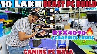 RS10 Lakh Beast Pc Build  RTX 4090  Gaming Pc Wala  Nehru Place Computer Market  Gaming Pc [upl. by Lyns]