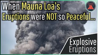 When Mauna Loas Eruptions were NOT so Peaceful Boulders Thrown 1 Mile [upl. by Eivlys]