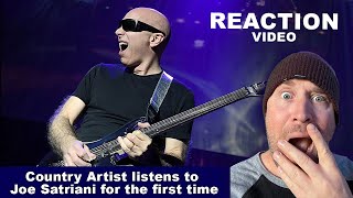 Country Artist Reacts to Joe Satriani for the First Time  REACTION VIDEO [upl. by Mcnutt]