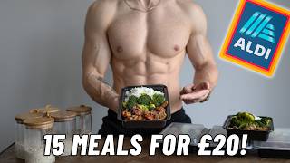 Simple High Protein Meal Prep on a Budget Breakfast Lunch amp Dinner under £20 [upl. by Atenek]