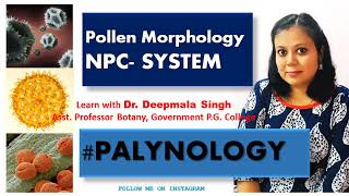 PalynologyPollen MorphologyTypes of Pollen apertureBranches of palynology [upl. by Rehpotsyrk]