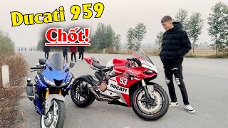 Hoàng Em Chốn Vợ Đi Mua Xe PKL Ducati 959 Panigane Siêu Chất [upl. by Ainivad793]